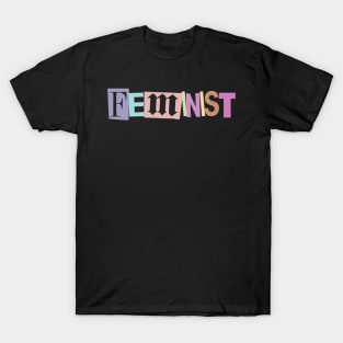 Feminist Ransom Letters T-Shirt